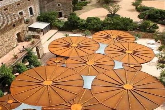 गार्डन और हाउस के निर्माण के लिए मोटाई 1 मिमी -100 मिमी कॉर्टन स्टील प्लेट