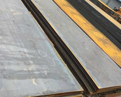 हार्डॉक्स 400 500 450 स्टील पहनें प्लेट लेपित जस्ती सतह