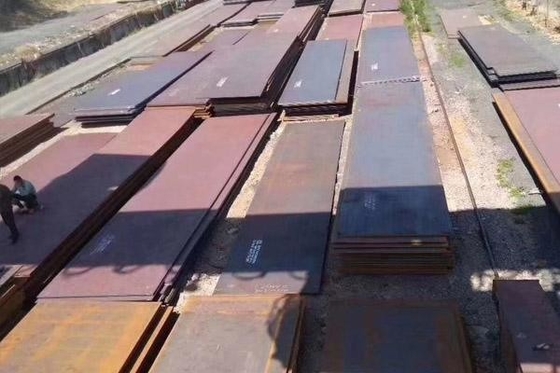 हॉट रोल्ड कोल्ड रोल्ड St52 स्टील प्लेट मौसम प्रतिरोध