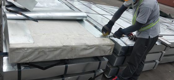 कोल्ड रोल्ड जीआई स्टील प्लेट DX51D हॉट डिप्ड जस्ती स्टील शीट