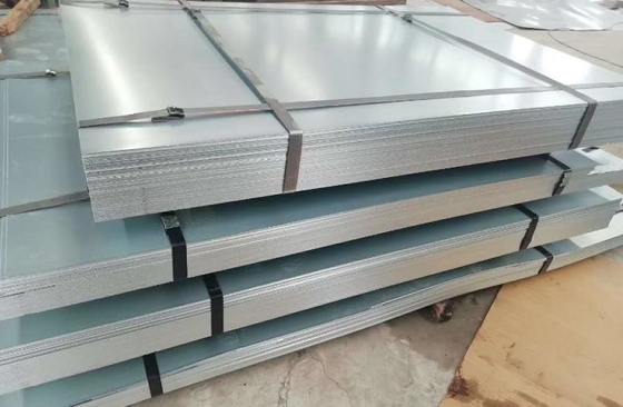 6 मिमी A36 Z20 जस्ती हल्के स्टील शीट SPCC DX51D DX52D ग्रेड