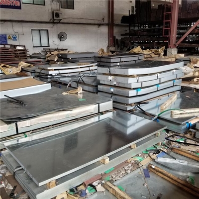 6 मिमी A36 Z20 जस्ती हल्के स्टील शीट SPCC DX51D DX52D ग्रेड