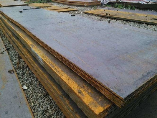 जंग प्रतिरोधी स्टील कॉर्टन शीट्स हार्डॉक्स 550 लैंडस्केप स्टील प्लेट