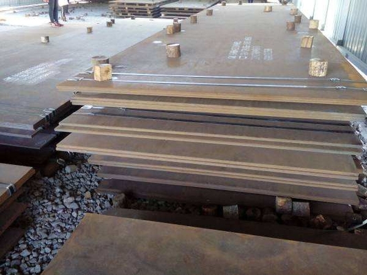 जंग प्रतिरोधी स्टील कॉर्टन शीट्स हार्डॉक्स 550 लैंडस्केप स्टील प्लेट