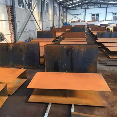 एंटी करप्शन कॉर्टन स्टील प्लेट हॉट रोल्ड वेदर रेसिस्टेंट स्टील प्लेट
