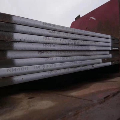 हॉट रोल्ड मिश्र धातु इस्पात पहनें प्लेट ST52 S355 20mm मोटी संरचना